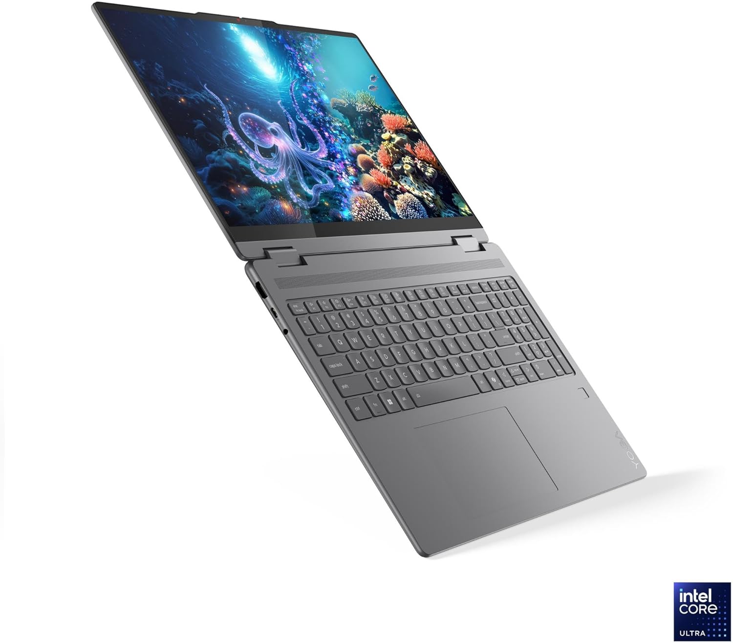 Lenovo Yoga 7 2-in-1 Laptop: 16" WUXGA Touchscreen • Intel Core Ultra 7 256V • Intel Arc Graphics 140V • 16 GB DDR5 SDRAM • 2 TB SSD • Win11 Pro • WiFi 7 • Backlit KB • IR Camera • Thunderbolt 4