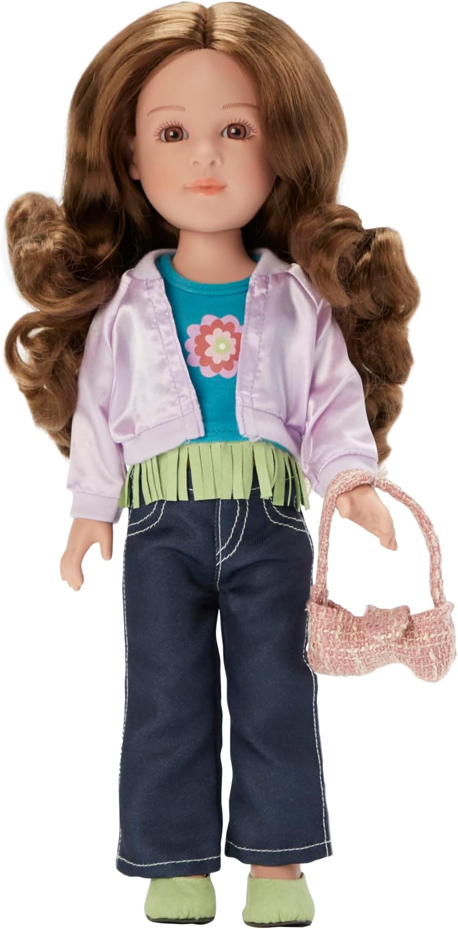 14-Inch Alexander Girlz Doll, Emmi, Light Skin Tone with Brown Eyes/Brunette Hair