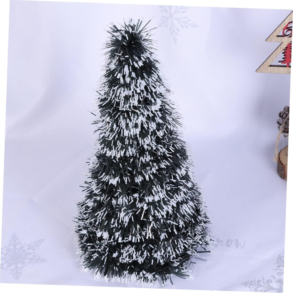 LABRIMP Mini Tree Shape Add Christmas Atmosphere Office Home Ornament Compact Car Decor Friends