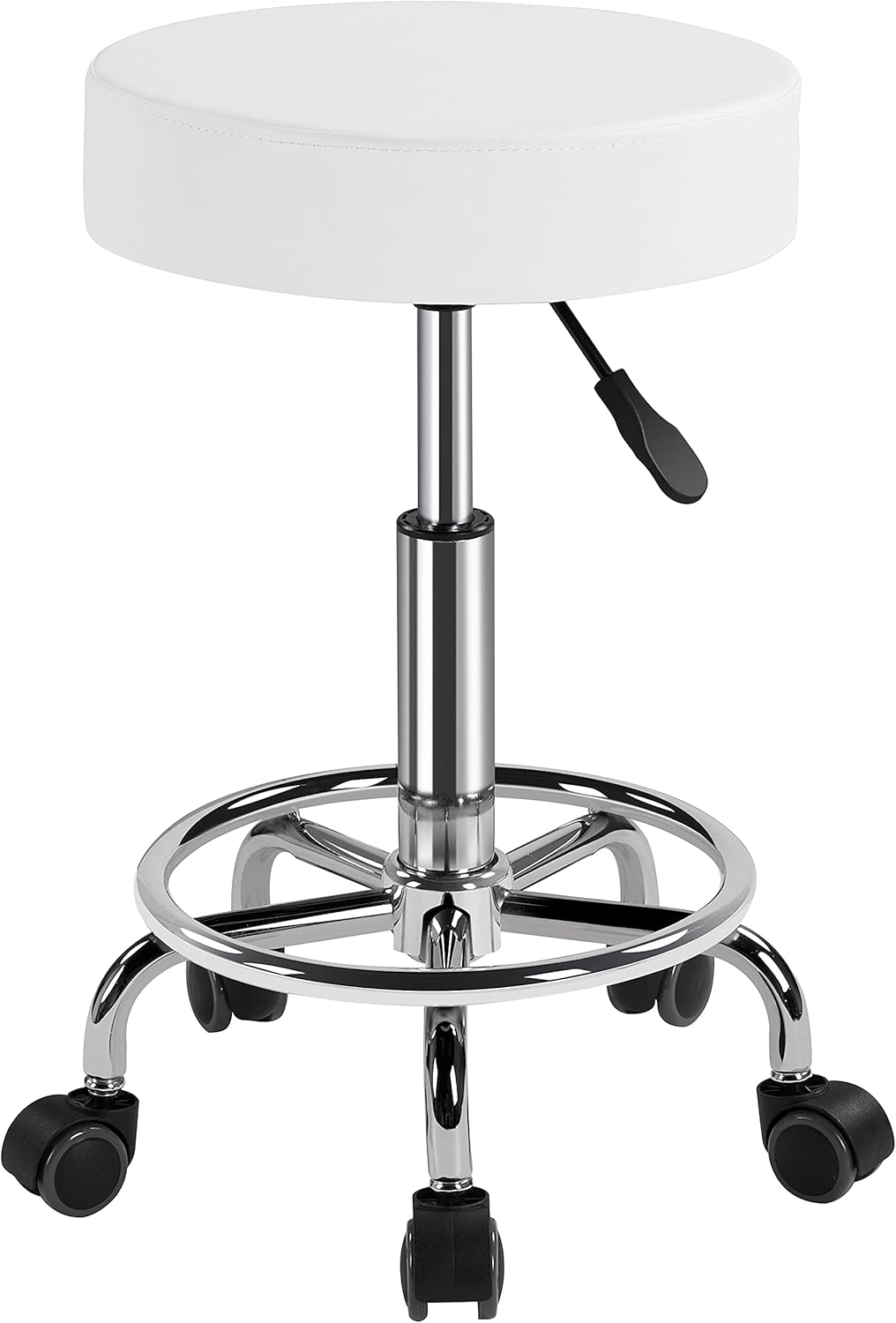Yaheetech Rolling Stool Swivel Salon Stool Chair Adjustable