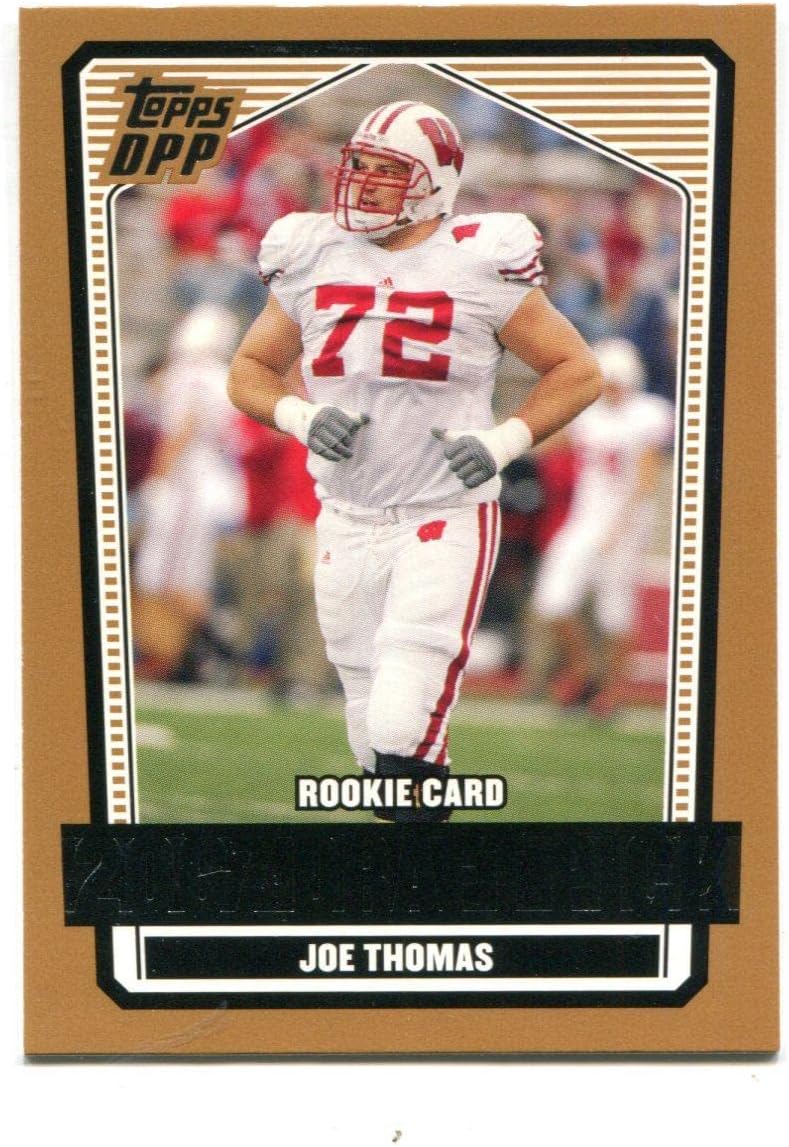 Joe Thomas 2007 Topps Draft Picks #115 Card - Unsigned Football Cards