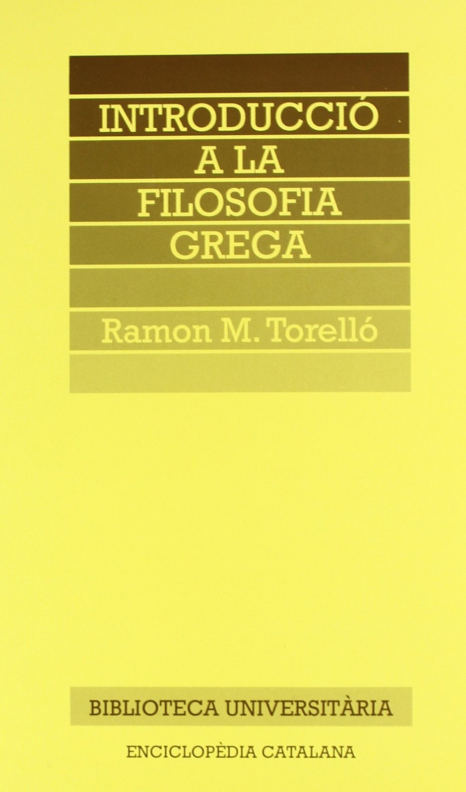 Introducció a la filosofia grega