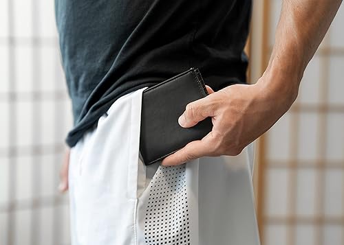 Miniatura 7 de Rico Industries Billeteras grabadas con láser de los San Antonio Spurs de la NBA, Marrón, Billetera triple