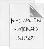 Vista 1 de Dry Erase Board Sticker- Whiteboard Stickers-8.27''x11.69'' Removable Dry Erase Sheets- Fridge Dry Erase Paper for
