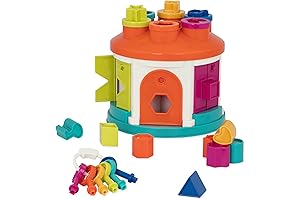 Battat B. Toys - Shape Sorter Toy - Developmental Toy - Color...