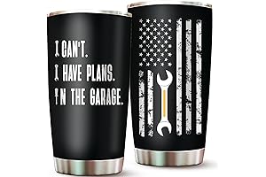 I Can't I Have Plans In The Garage Tumbler