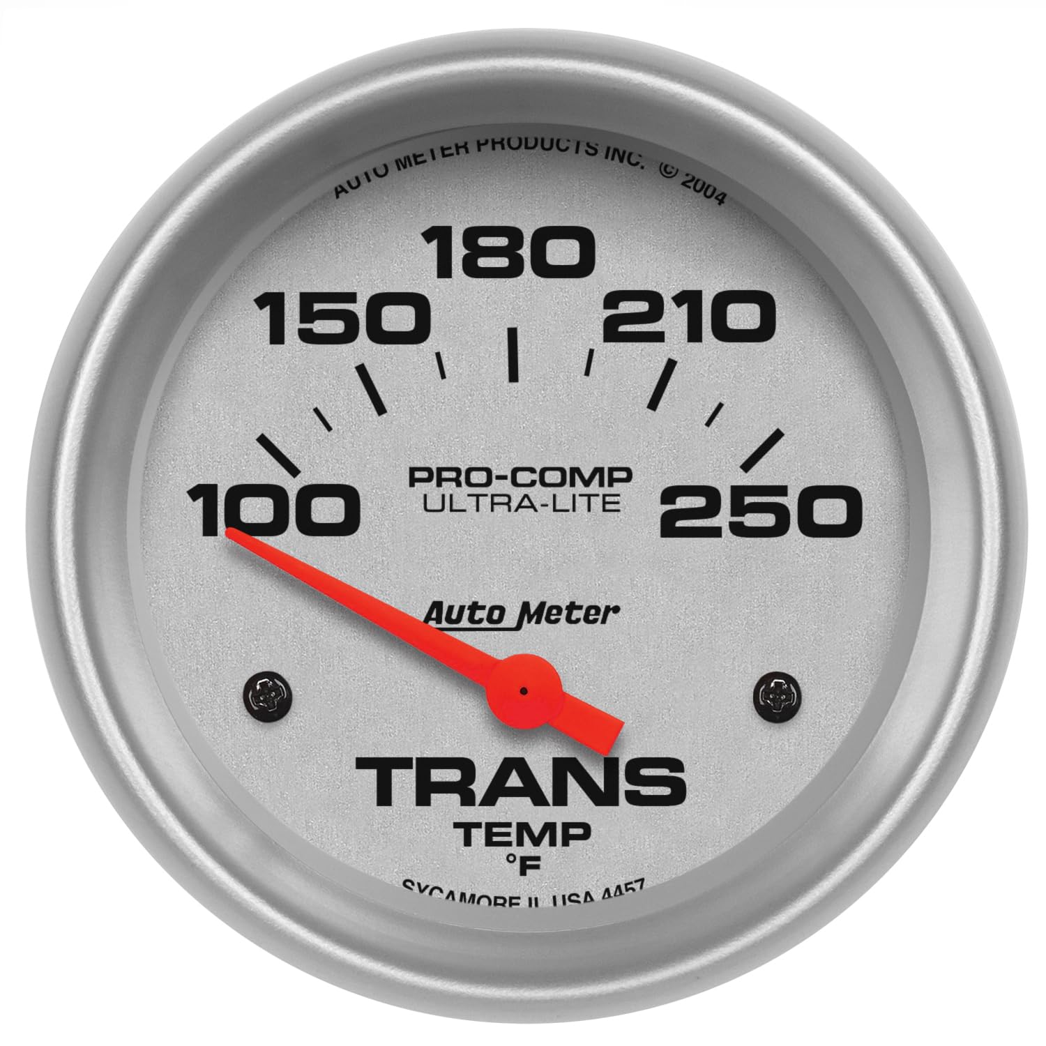 Auto Meter 4457 Ultra-Lite Electric Transmission Temperature Gauge