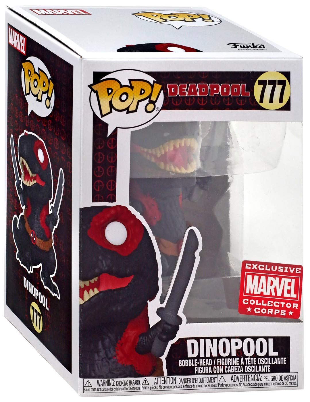 Funko POP! Marvel Dinopool Exclusive Vinyl Figure #777