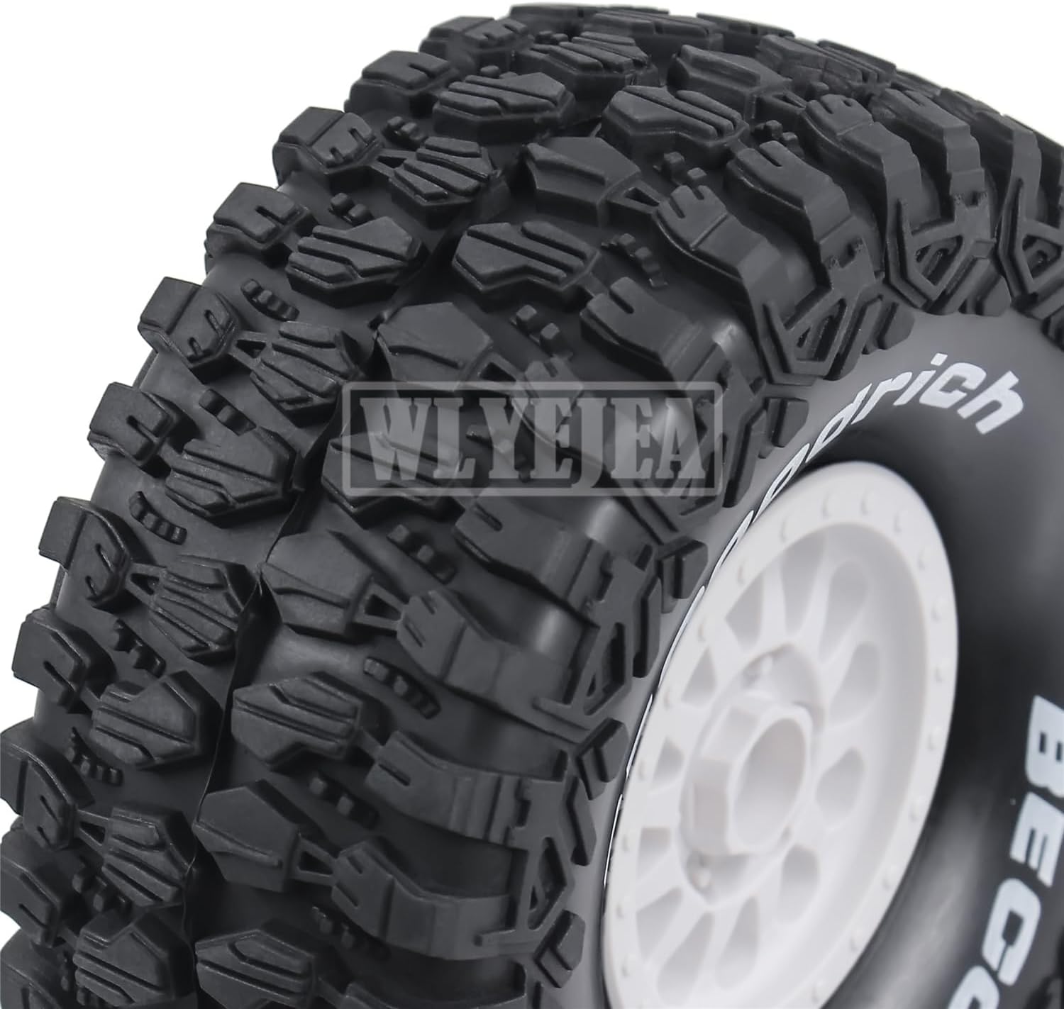 4PCS 1/7 1/8 Sand Snow Wheel Tires 135mm/55mm RC Short Course Truck Tires 17mm Hex Suitable for TRAXXAS UDR 85086-4 ARRMA Mojave YK4072 DF7 Hobao 8SC