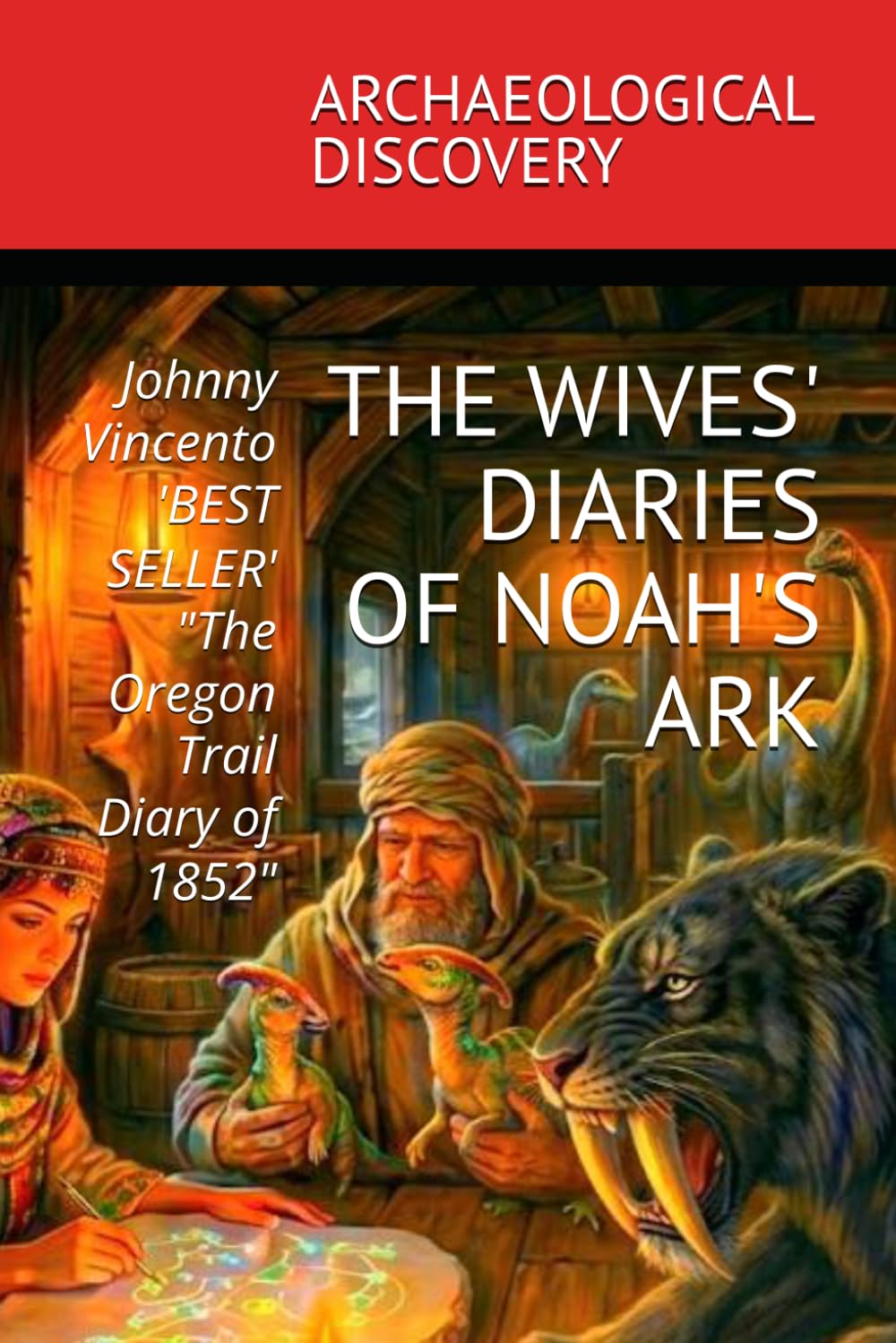 THE WIVES DIARIES OF NOAH'S ARK: ARCHAEOLOGICAL DISCOVERY, from BEST SELLER author of “The Oregon Trail Diary of 1852"