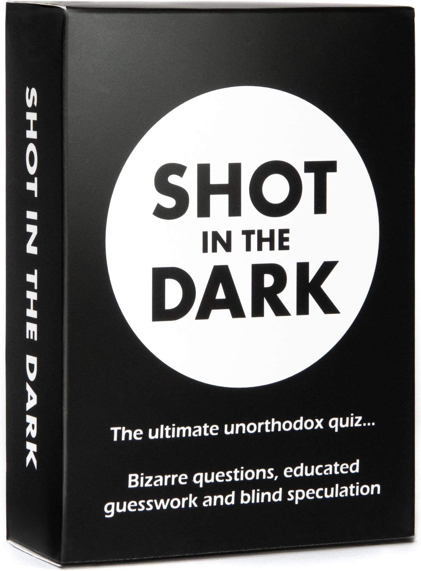 Shot in the Dark: The Ultimate Unorthodox Quiz Game | 2+ players | Adults, Teens, Kids & Families