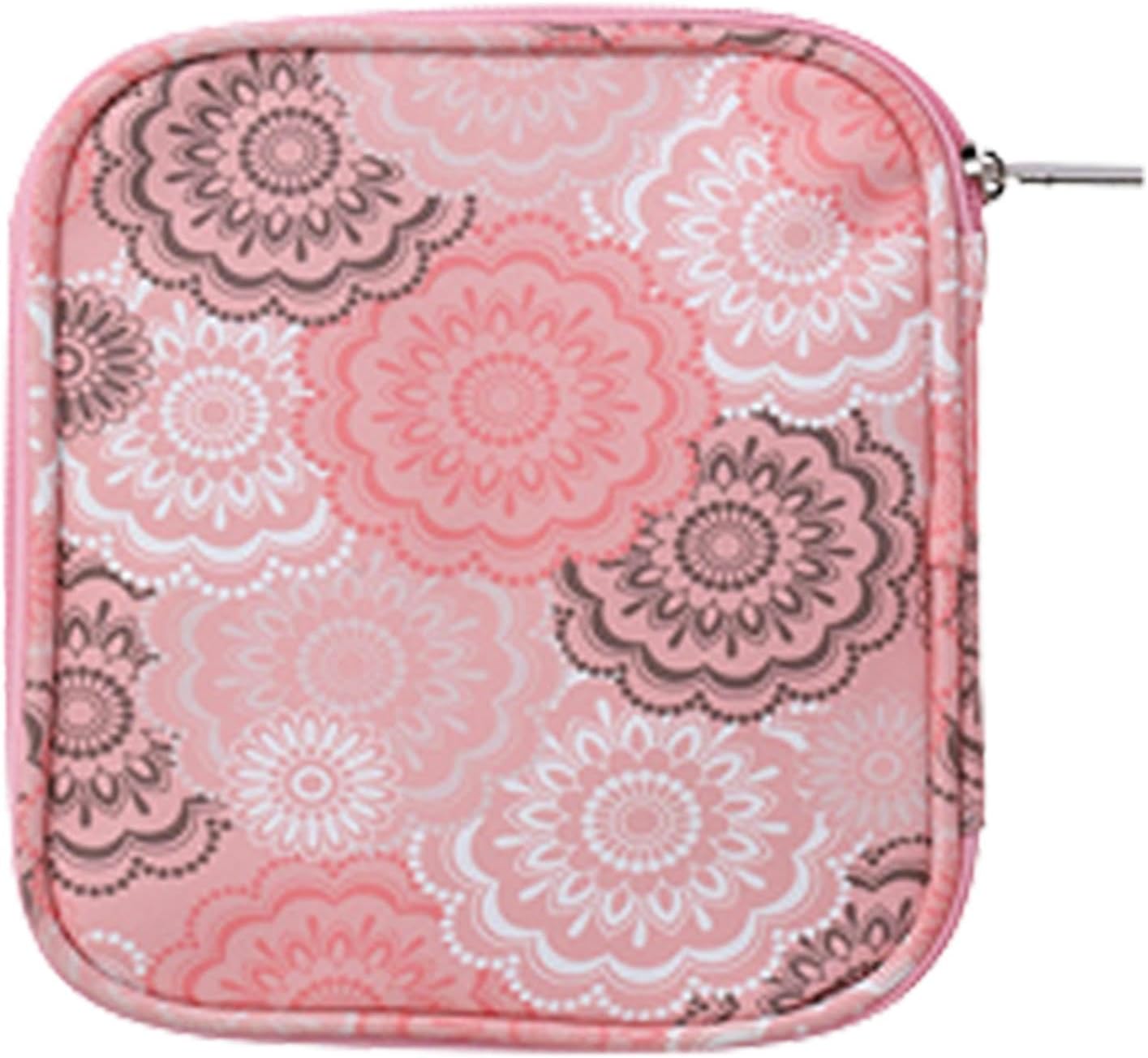 P Prettyia Knitting Needle Storage Bag Knitting Bag Empty Scissors Crochet Accessories Heavy Duty Portable Home Travel Crochet Hook Case, 18x14.5cm