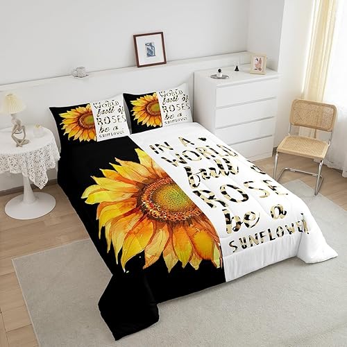 Miniatura 122 de Castle Fairy Juego de edredón con bandera estadounidense, tamaño King, ropa de cama de animales de pastor alemán para niñas y adolescentes, juego