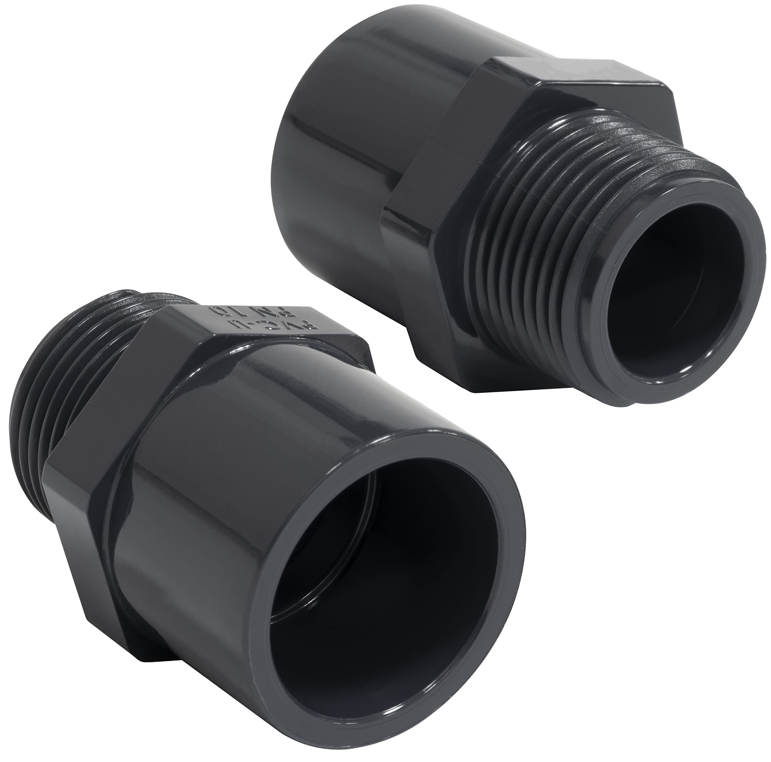 AERZETIX - C63589 - Set Di 2 Raccordi A Pressione/riduttori Doppi - Per