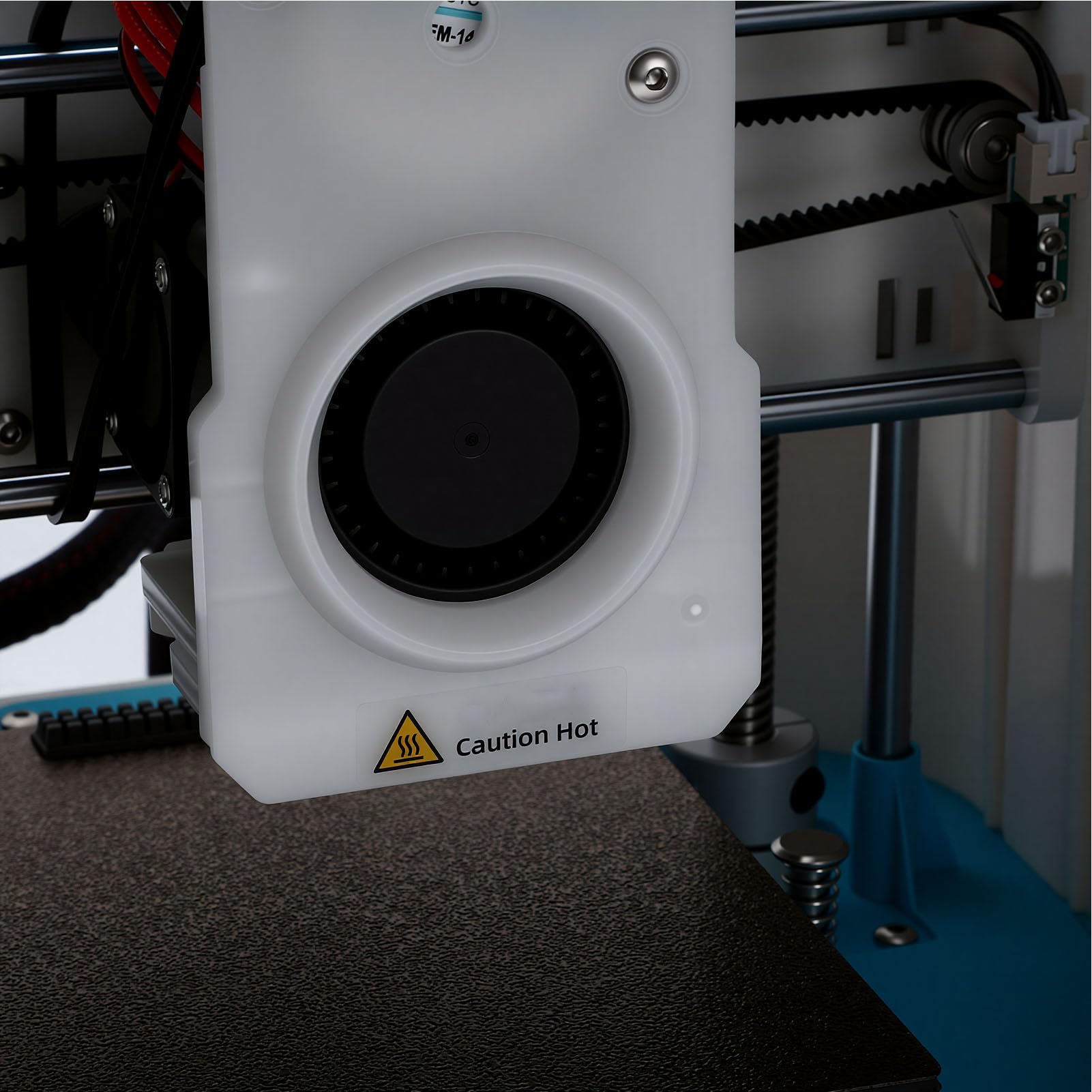 Generic Mini Stampante 3D WiFi Ad Alta velocità Completamente Assemblata con Livellamento Automatico per Principianti e Bambini a Casa o a Scuola 3,94x4,33x3,94 Pollici (Spina europea)