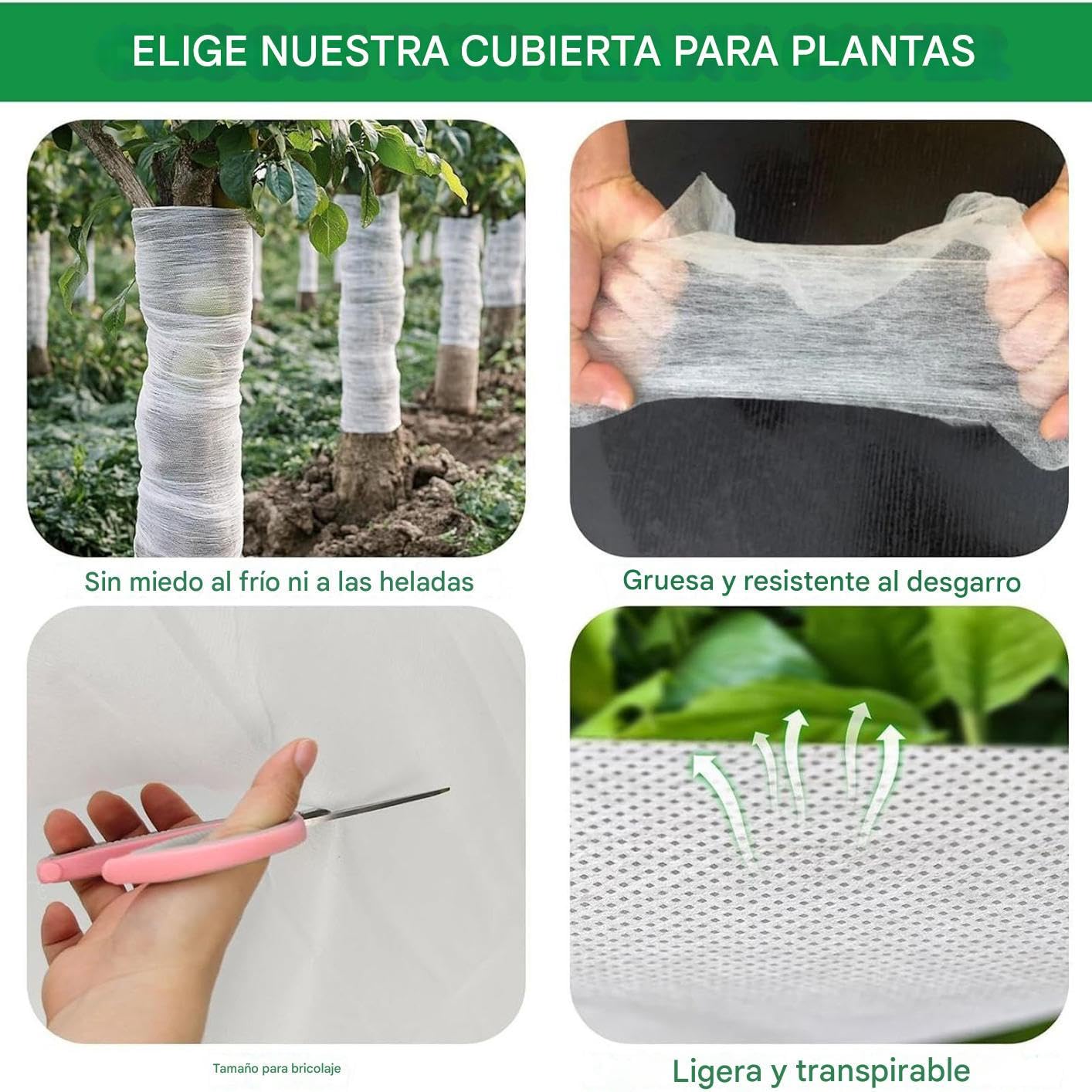 Voiles d'Hivernage pour d'Extérieur Tissu De Couverture Protection