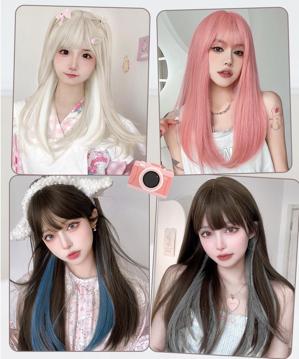 Amazon.co.jp: AISI HAIRウィッグ ロング ストレート レディース フル