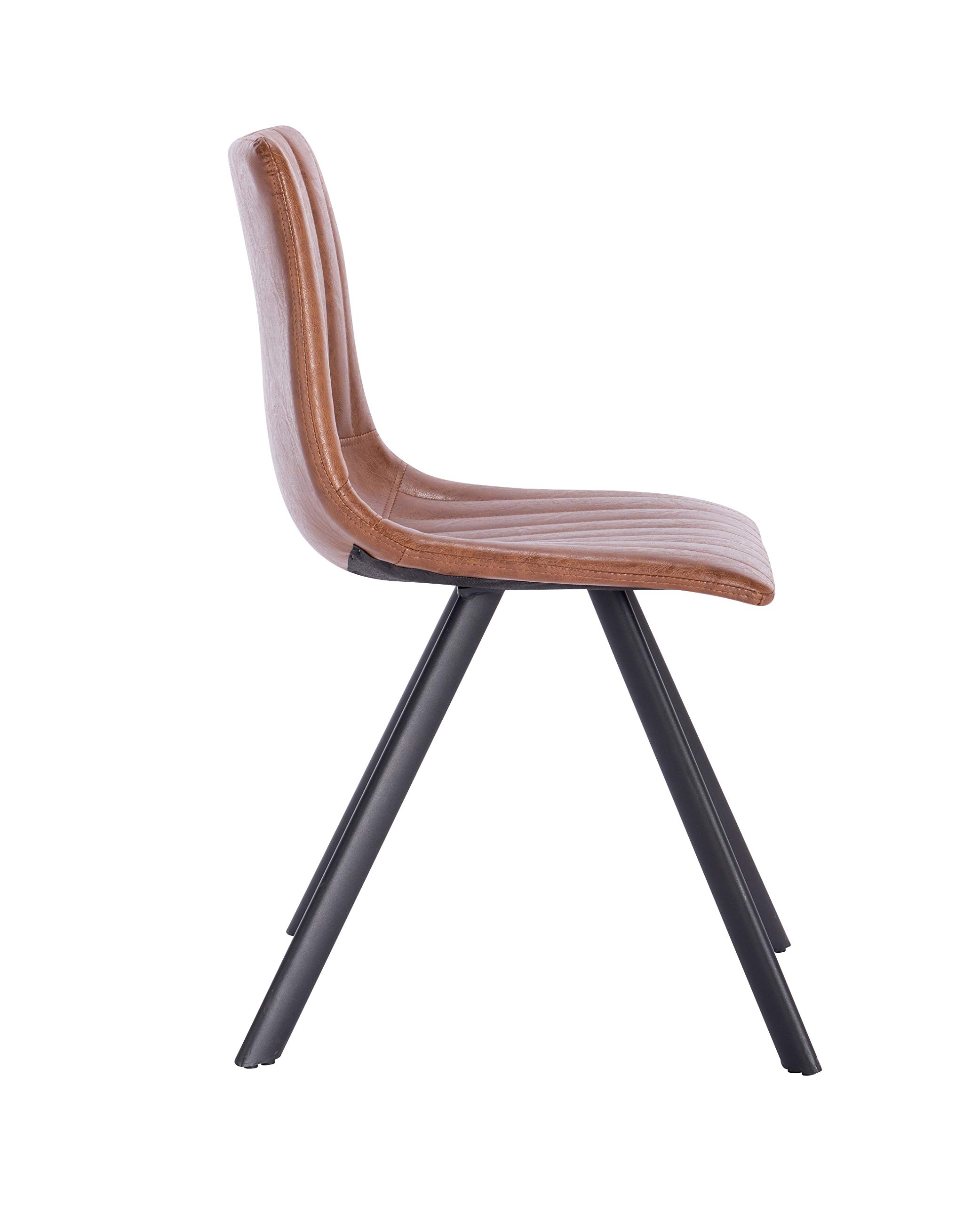 La Silla Española Zamora Sedia, Tessuti, Marrone Nocciola, 42 cm (larghezza) x 52 cm (fondo) x 81,5 cm (altezza)