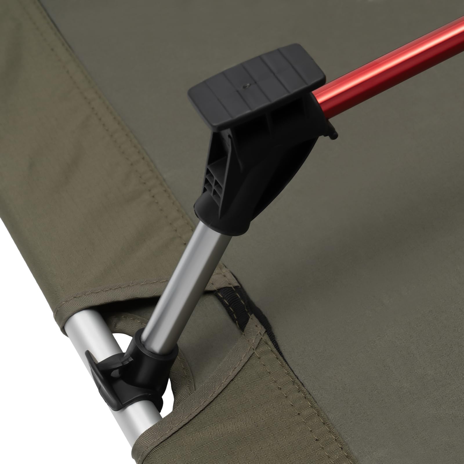 Lit de camping pliable ultra léger et portable, charge maximale de 150 kg, lit de camp pliable pour adultes – Idéal pour l'extérieur, la randonnée, le trekking, les urgences et les siestes de