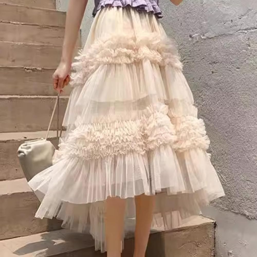 【searoomlynn】TULLE BACKストラップミュール ベージュ　L TULLE BACKストラップミュール