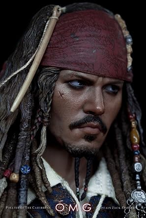 Movie Masterpiece DX Pirates of the Caribbean Fountain of Life 1/6 Scale Figure Jack Sparrow