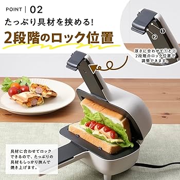 ホットサンドメーカー デジタル温度設定 ホットサンドメーカー デジタル温度設定 楽天市場】【365日出荷
