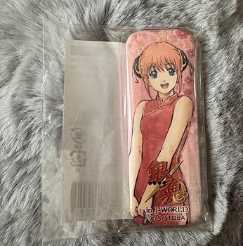 Amazon.co.jp: 銀魂 神楽 ロングスクエア缶バッジ JW ジャンプ
