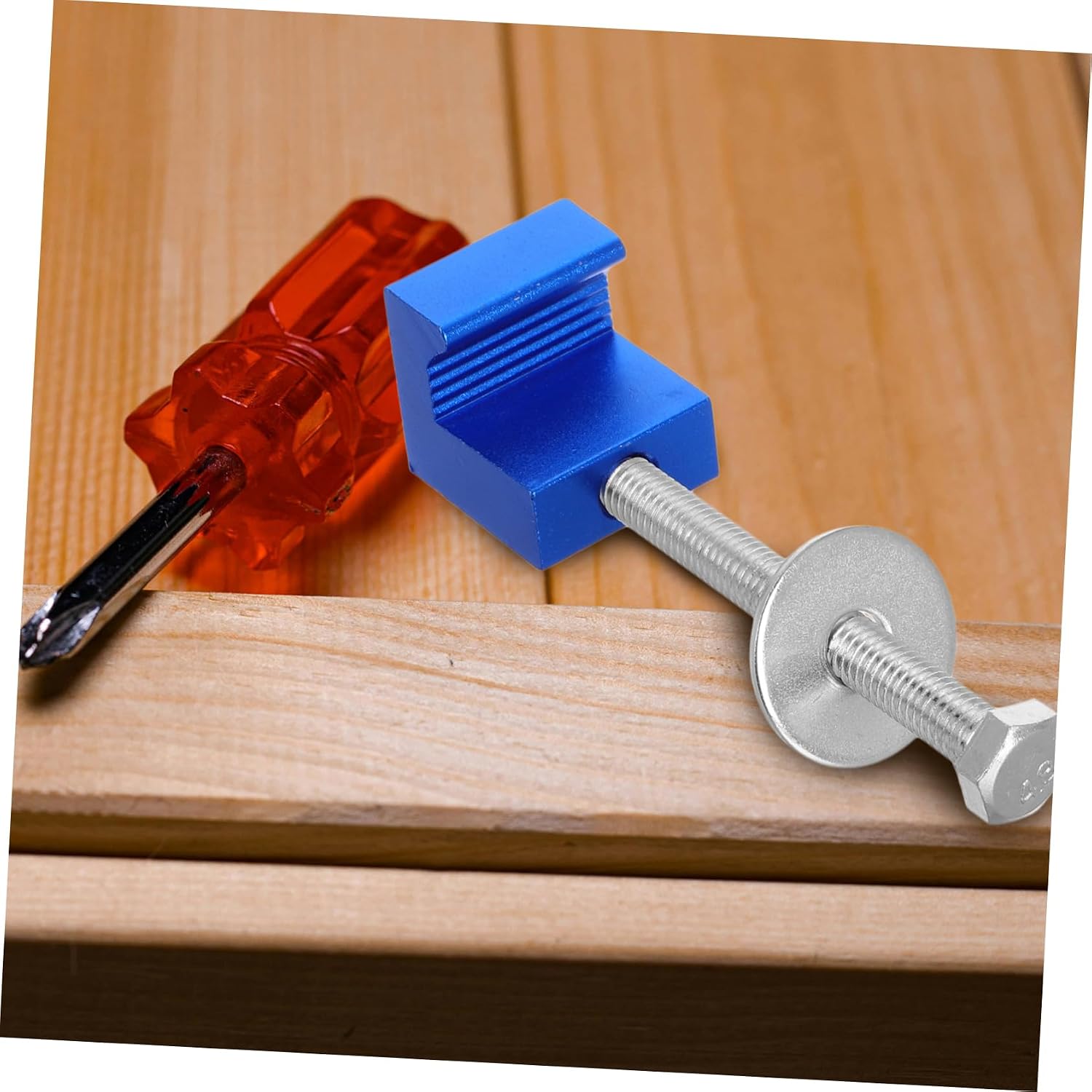 Alipis 2pcs Cable Clips for Car Truck Bed Cover Clamp Bed Hooks Truck Tool Box Tie Aluminum Toolbox Mounting