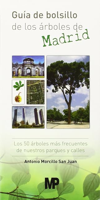 Portada de Guía de bolsillo de los árboles de Madrid. Los 50 árboles más frecuentes de nuestros parques y calles