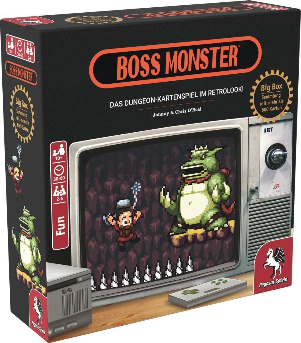 Amazon.com: Pegasus Spiele 17564G Boss Monster Big Box : Toys & Games