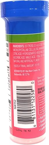 Miniatura 3 de ReliOn Glucosa Fruit Punch, 10 tabletas, tubo para llevar.