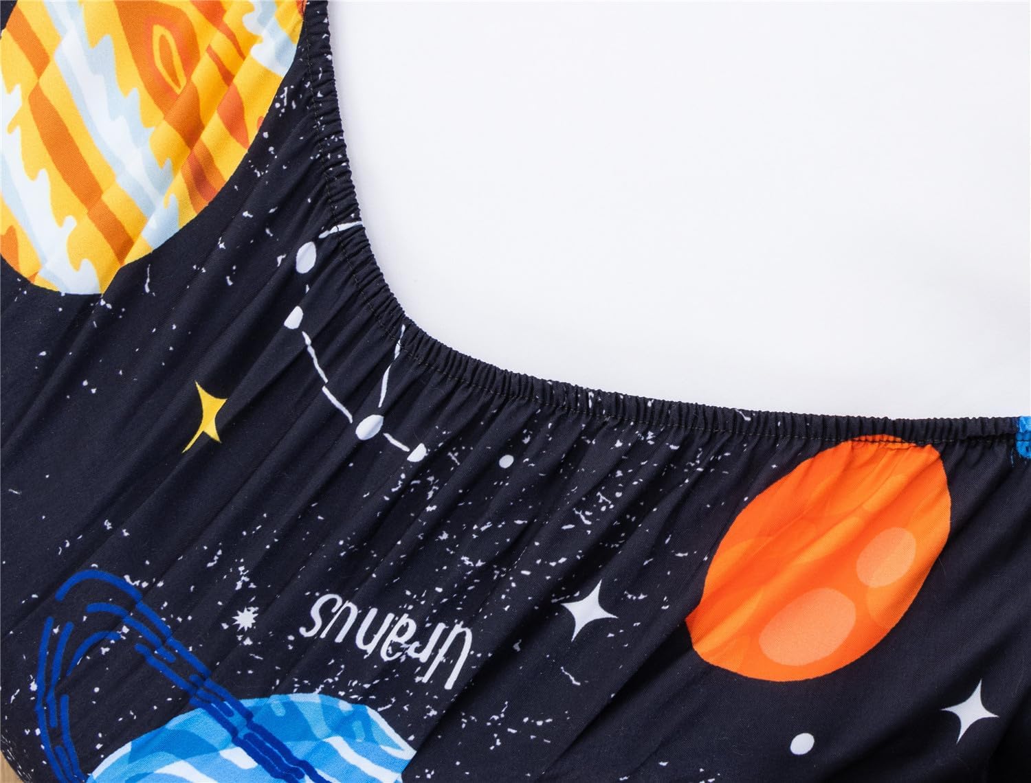 Meeting Story 3pcs Kids Comforter Sets Zipper Bedding Set for Boys,Twin Kid Bedding Set Outer Space Comforter Universe Galaxy Bedding for Kid,All in one Zipper Bedding(Black,Twin) - Image 6