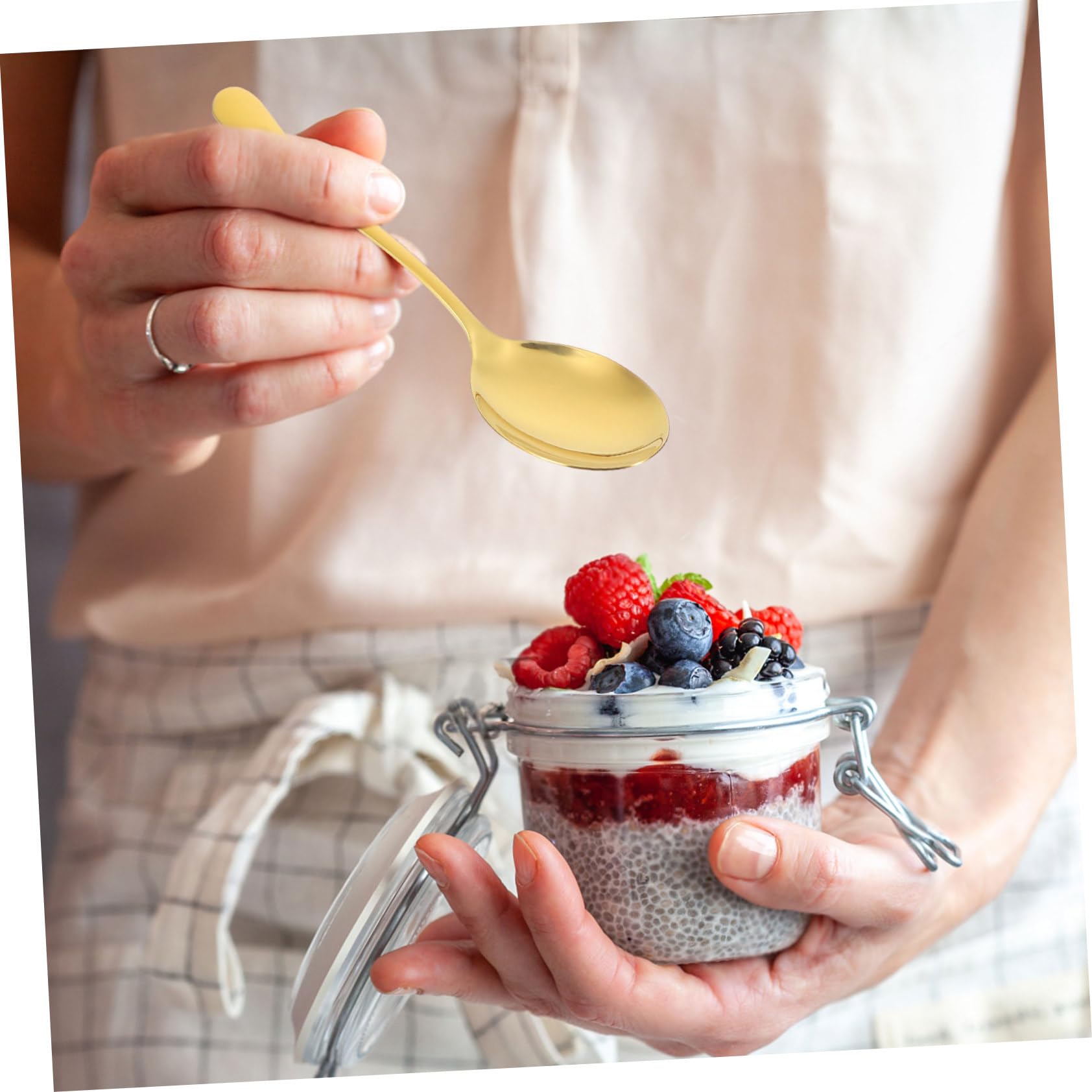 Zerodeko Ustensiles de Service Acier Inoxydable de Couverts avec Pelle à Tarte Spatule à Gâteau et Pelle à Fromage pour Buffet et Maison