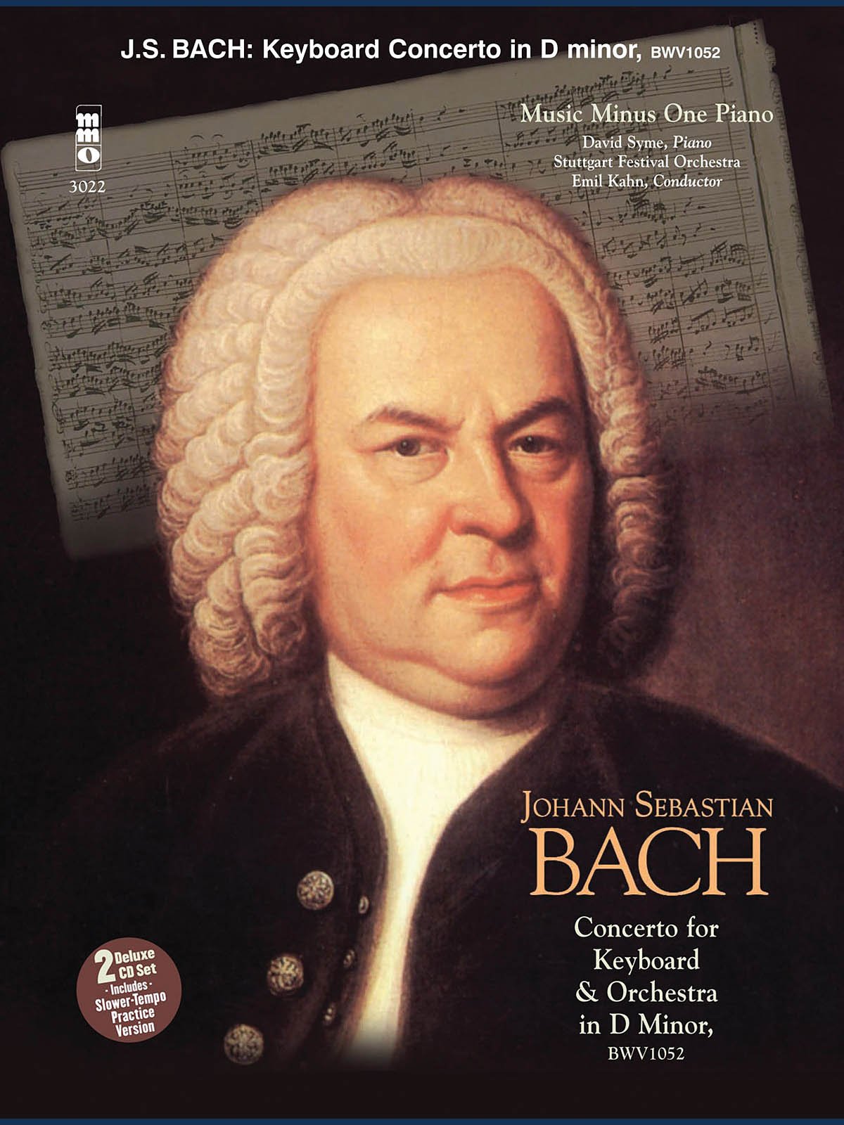 J.S. Bach - Concerto in D Minor, BMV1052 Book/Online Media