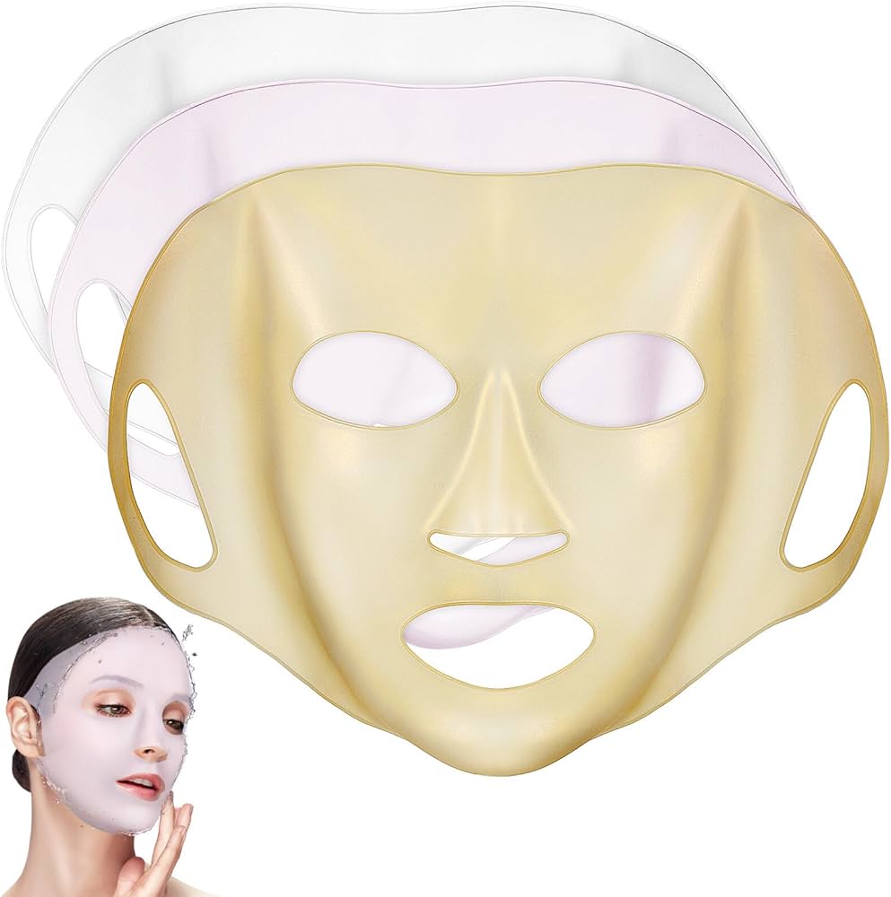 Amazon.com : NOLITOY Silicone Skin Mask 3 Pcs Silicone Face Masks