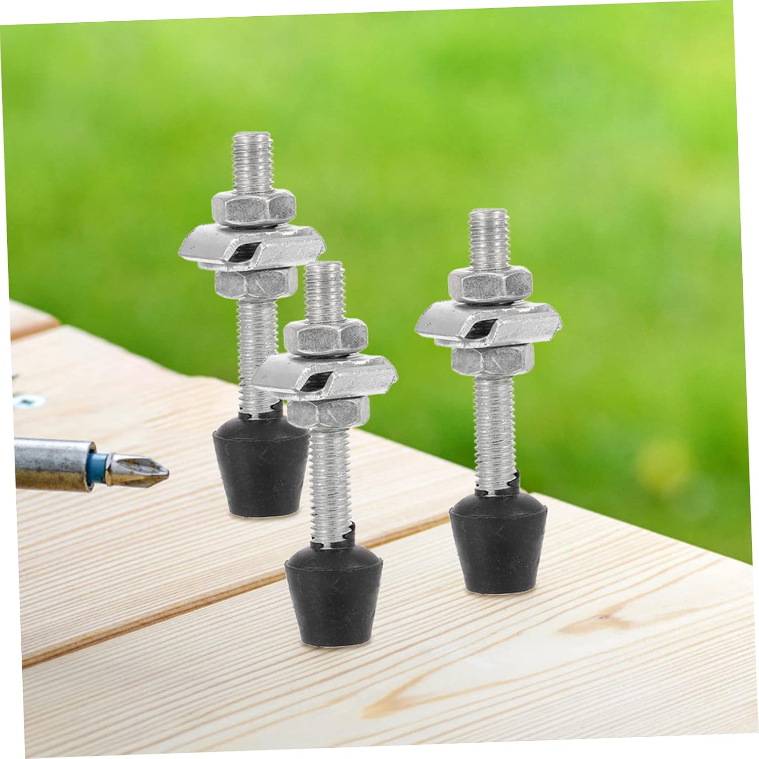 HOMSFOU 6pcs Toggle Clamp Screws for Woodworking and Iron Construction Easy to Install for Elbow Clamps and Tool Boxes