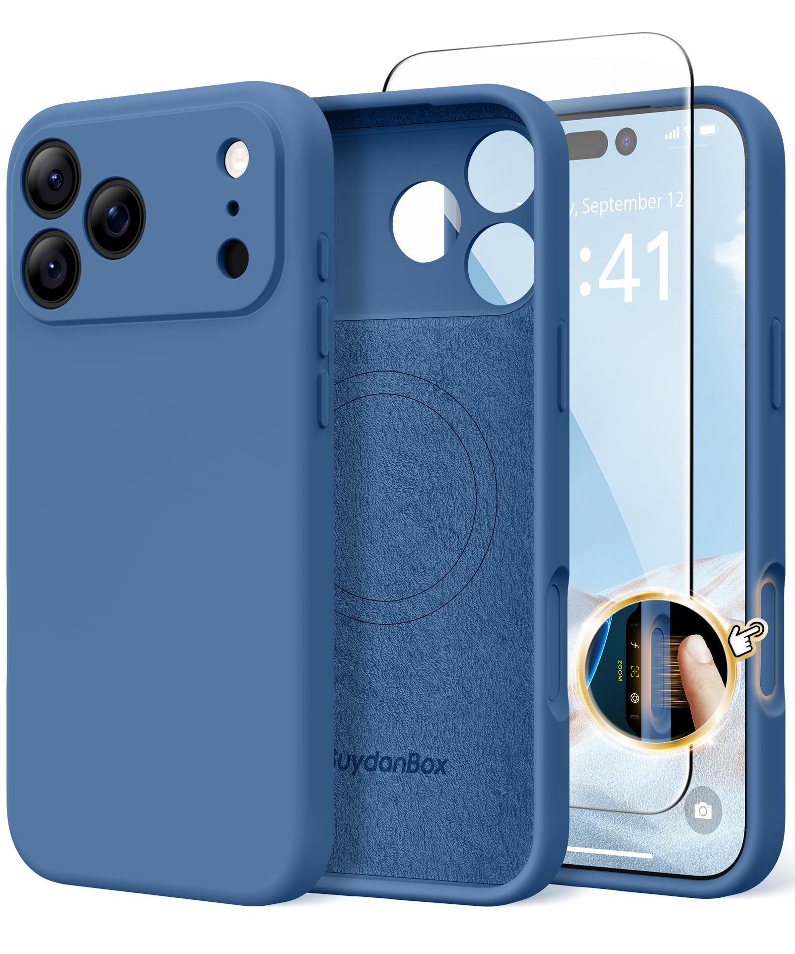 Magnetic for iPhone 18 Pro Max/iPhone 17 Pro Max Case Silicone