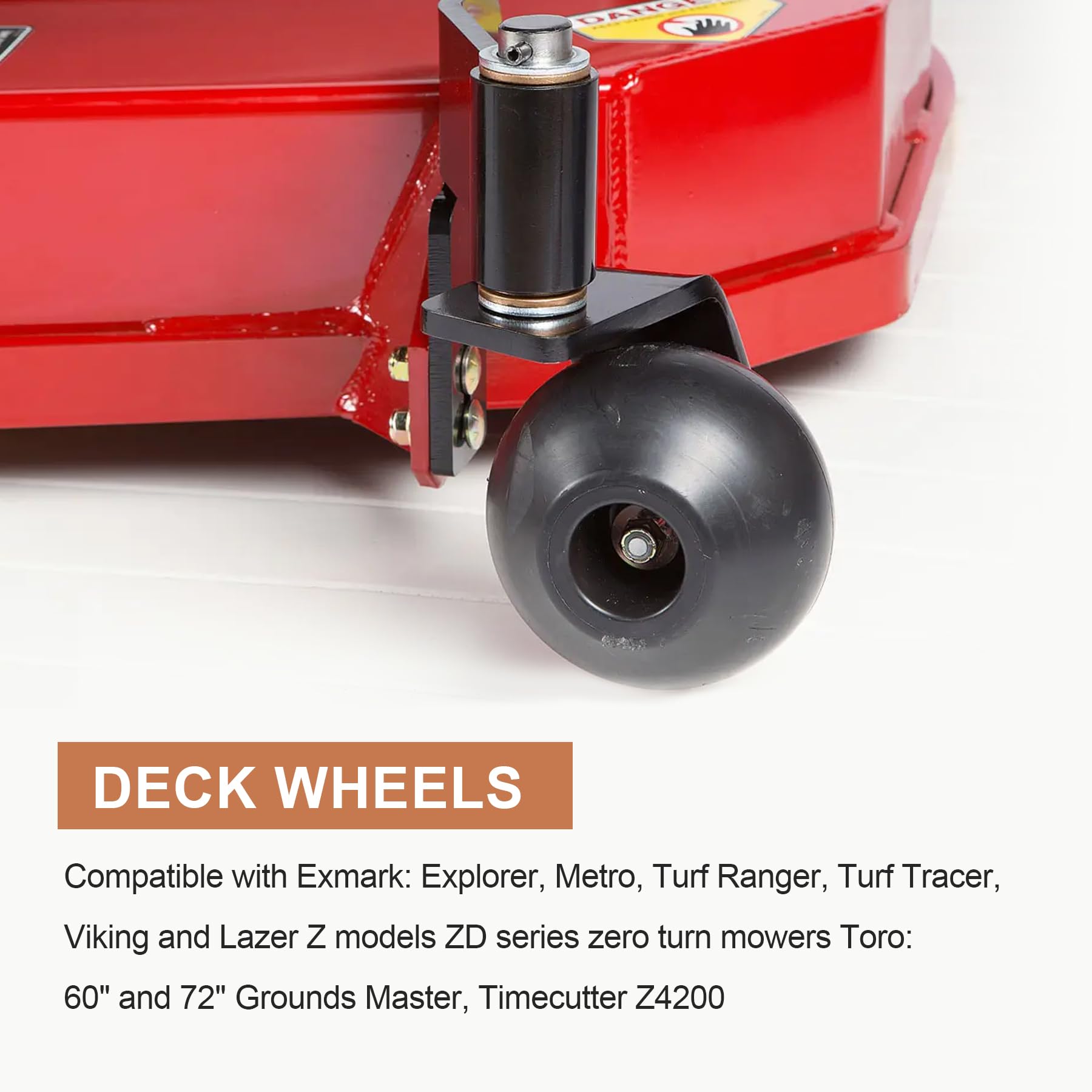 Amazon.com: Powswopx Mower Anti Scalp Deck Wheel Kit 103
