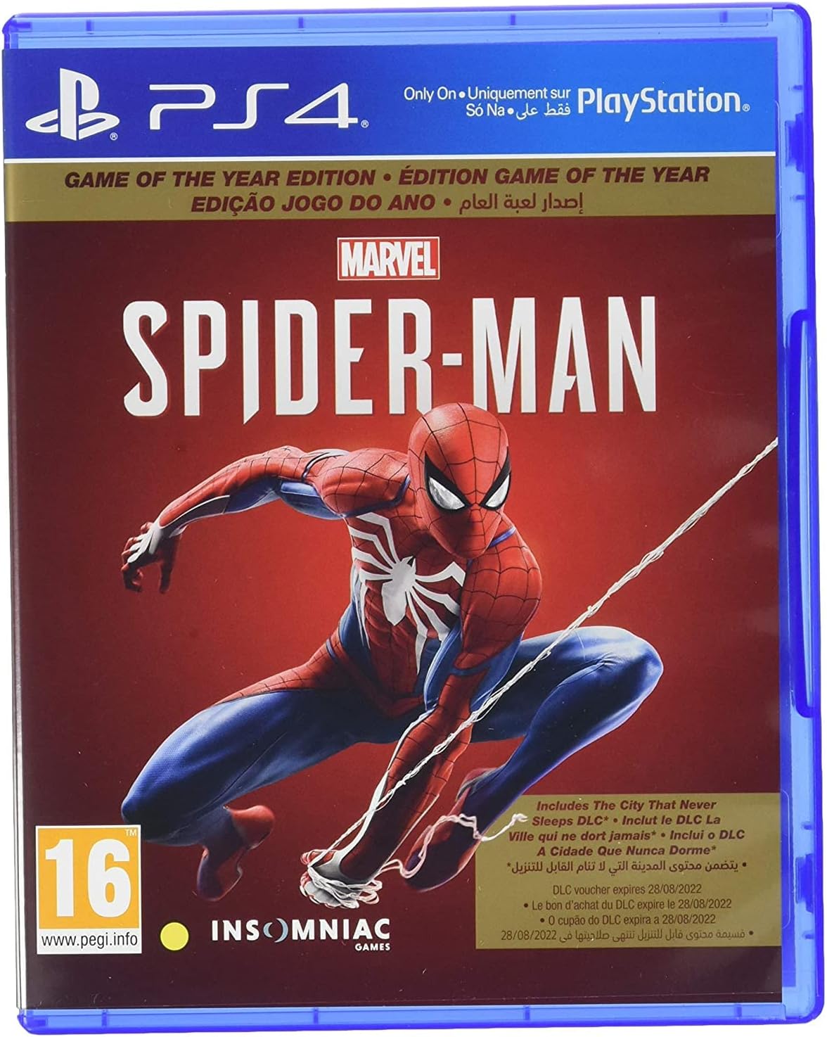 Marvel's Spider-Man: Game Of The Year Edition (English/Arabic Box) (PS4)