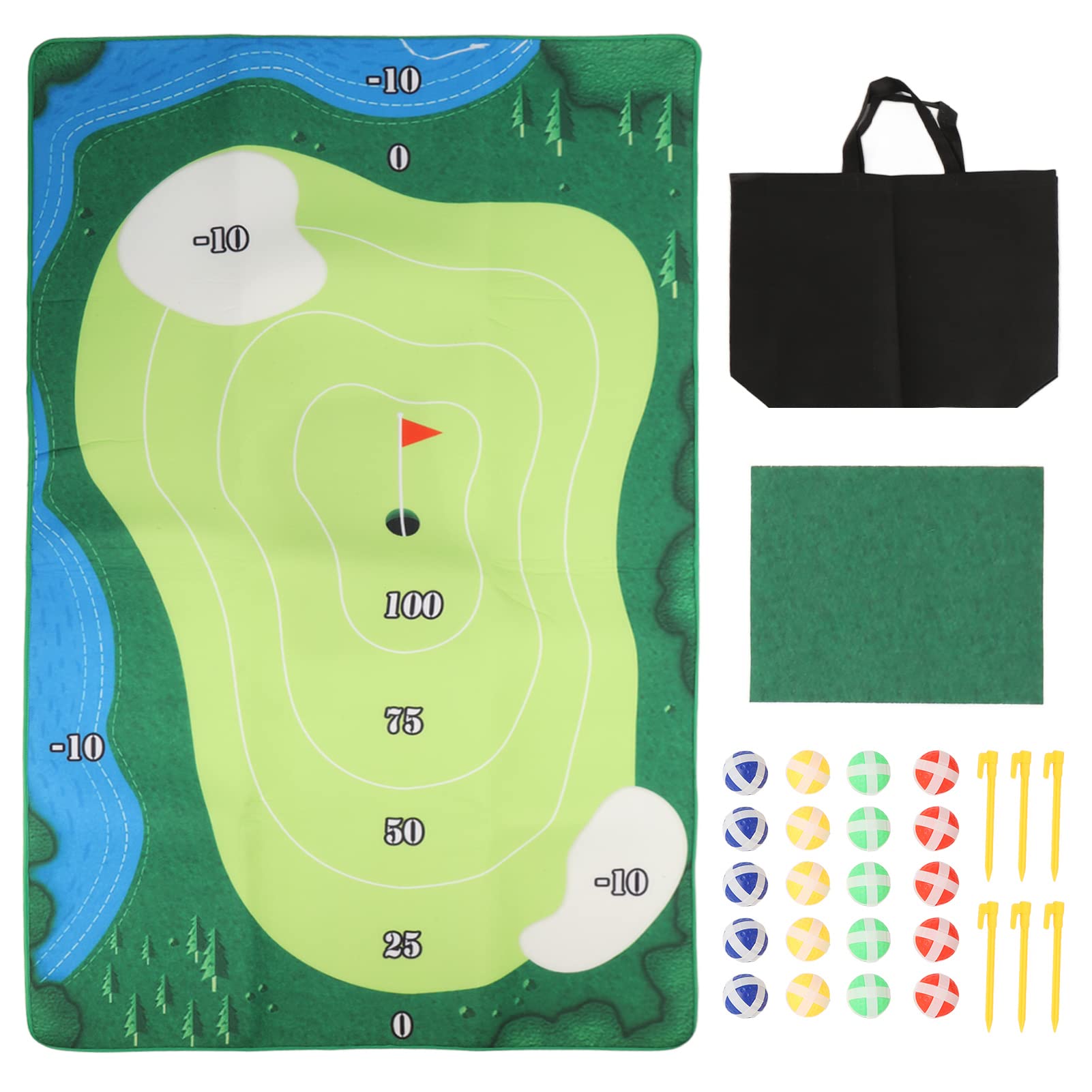 Buy Golf Chipping Game, Chipping Golf Game Mat, Backyard Play Equipment