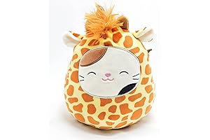 Squishmallows Official Kellytoy Plush Squishy Soft, Join the Squad (Cam the Cat...