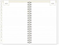 Vista 10 de Blue Sky Day Designer - Agenda semanal y mensual 2024, 5 x 8 pulgadas, cubierta esmerilada, encuadernado con alambre, azulejos (101410-24)