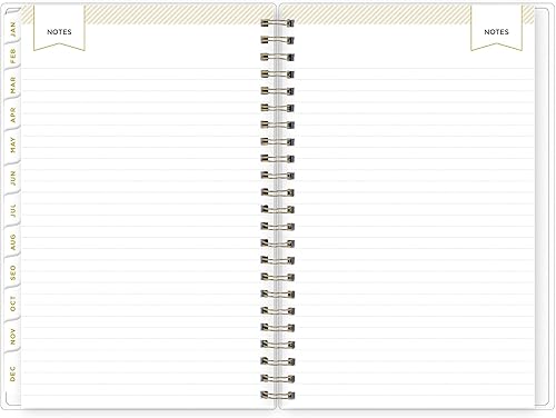 Miniatura 10 de Blue Sky Day Designer - Agenda semanal y mensual 2024, 5 x 8 pulgadas, cubierta esmerilada, encuadernado con alambre, azulejos (101410-24)