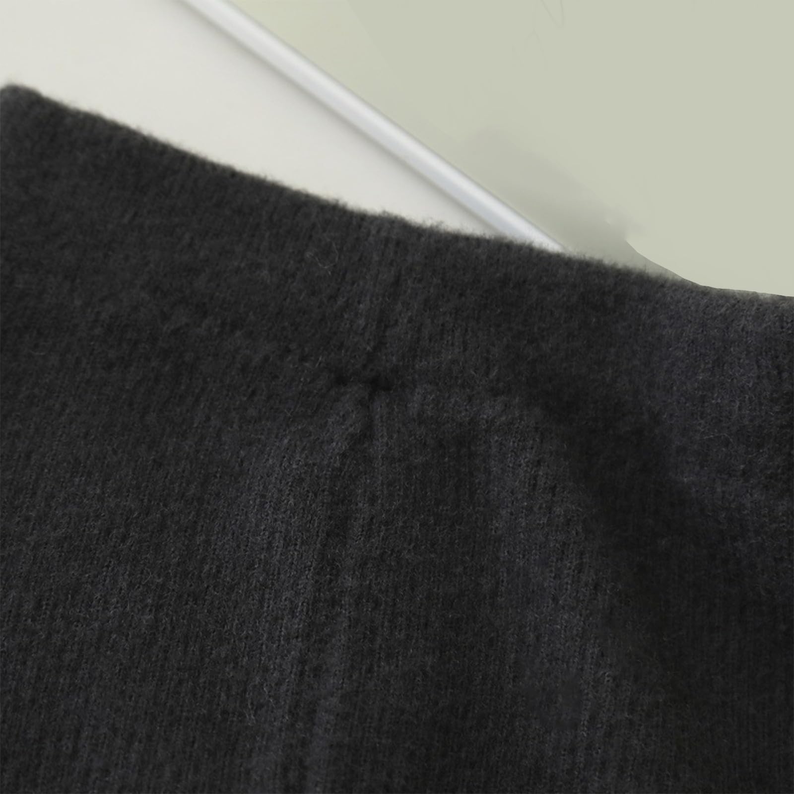 Genérico Conjunto de Suéter Tejido y Leggings para Niñas Abrigo Invierno Prendas Juego Diario Cómodas Edades 2 3 4 5 6 7 Años