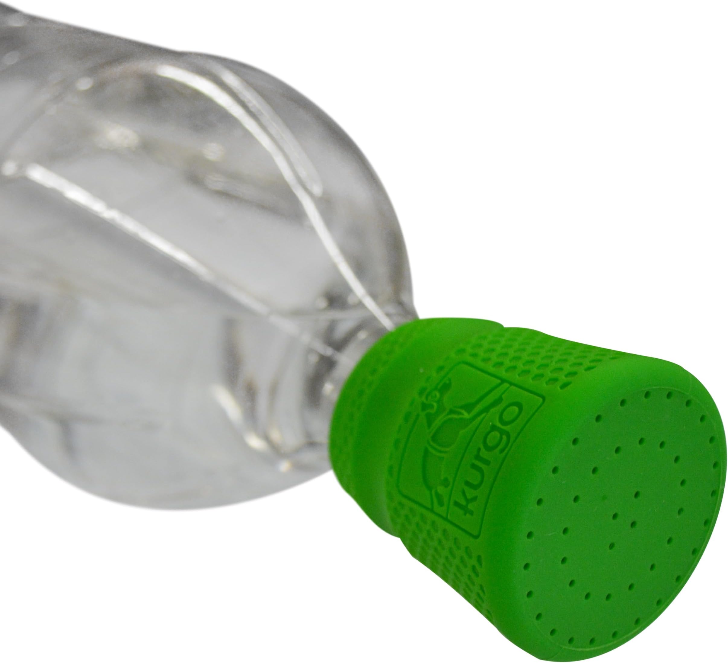 Kurgo Mud Dog Travel Shower - Portable Pet Shower for Adventure Dog Cleaning - Easy Bottle Shower Cap - Dishwasher Safe Silicone Shower Sprayer - Camping Pet Bath Accessory