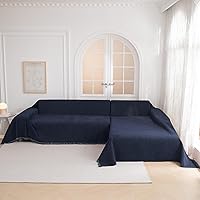 Vista 124 de MYSKY HOME Funda de Sofá Fundas de Sofá Fundas de Sofá para Sofá de 3 Cojines Apto para Mascotas, Funda de Sofá en Forma de L Fundas de Sofá Verde