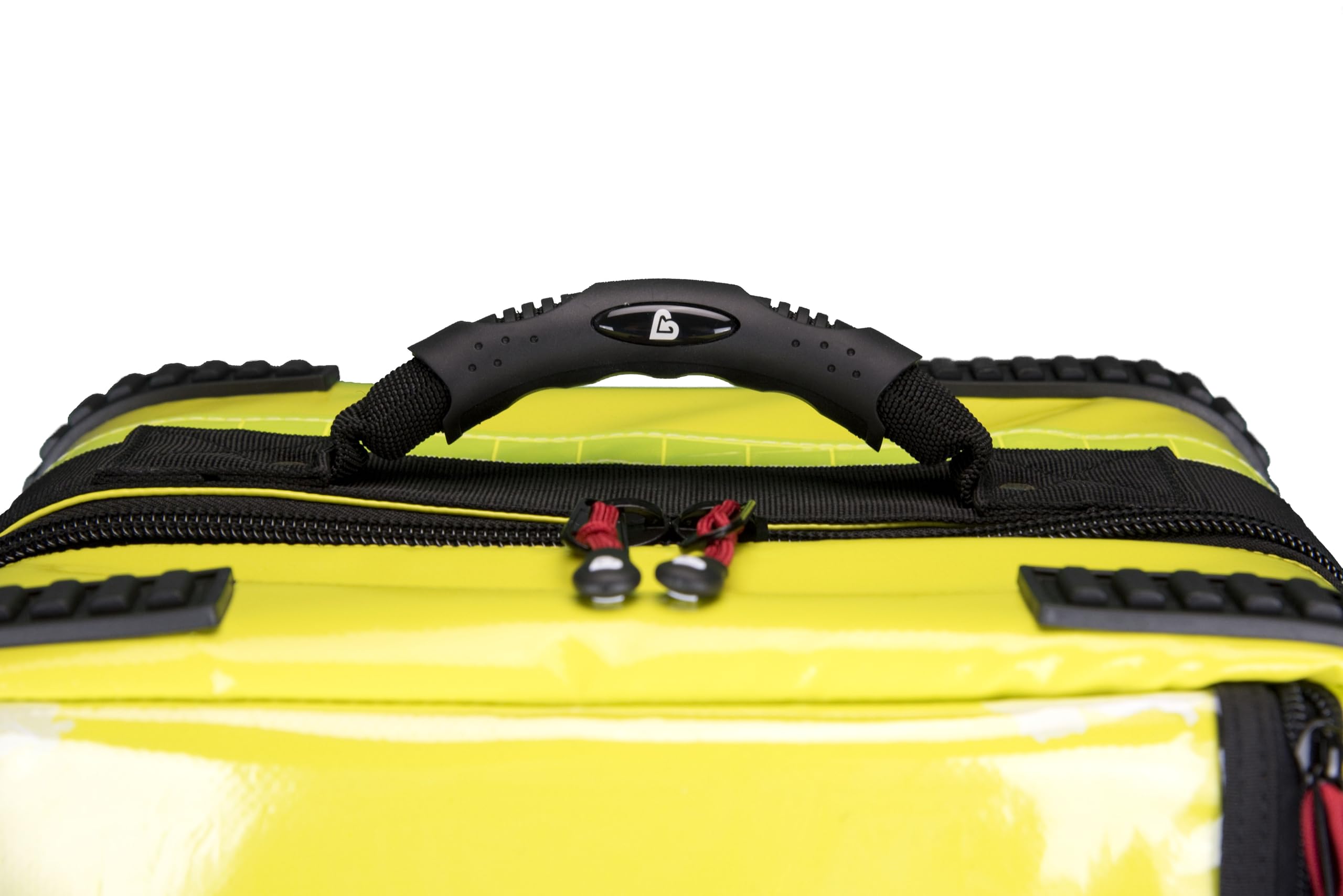 Notfallkoffer/Notfallrucksack Premium X1 aus Plane - LEER GELB