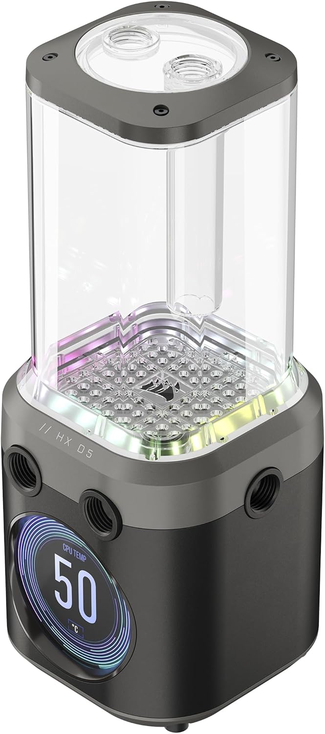 CORSAIR iCUE Link XD5 RGB Elite LCD Unité PompeRéservoir Pompe D5