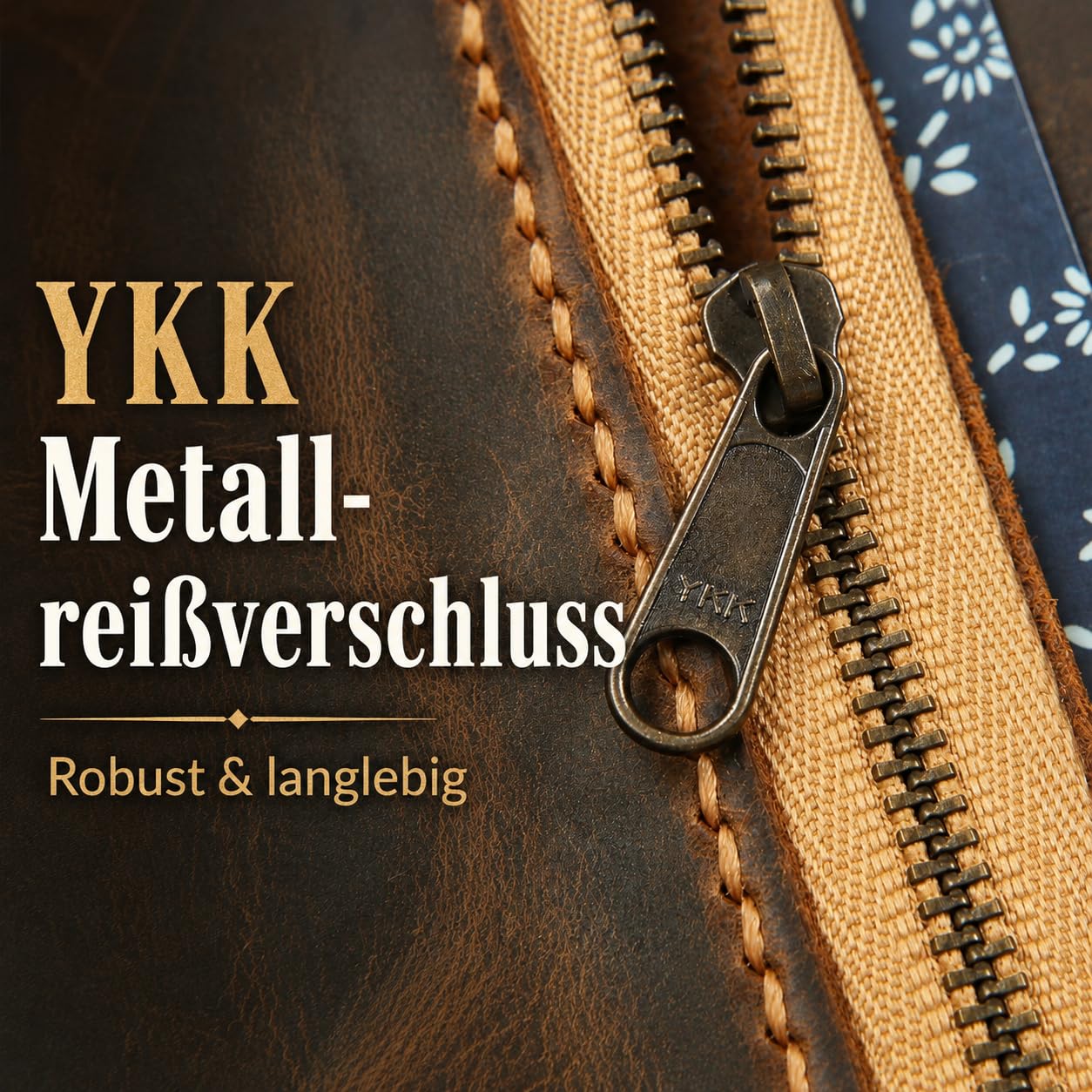 A5 Leder Organizer mit 6-Ring-Mechanik, nachfüllbares Reisetagebuch aus Vollnarben-Büffelleder, handgenähter Vintage Journal Binder mit 80 Blatt liniertem Papier, PVC-Hüllen, Kartenfächern und Reißver