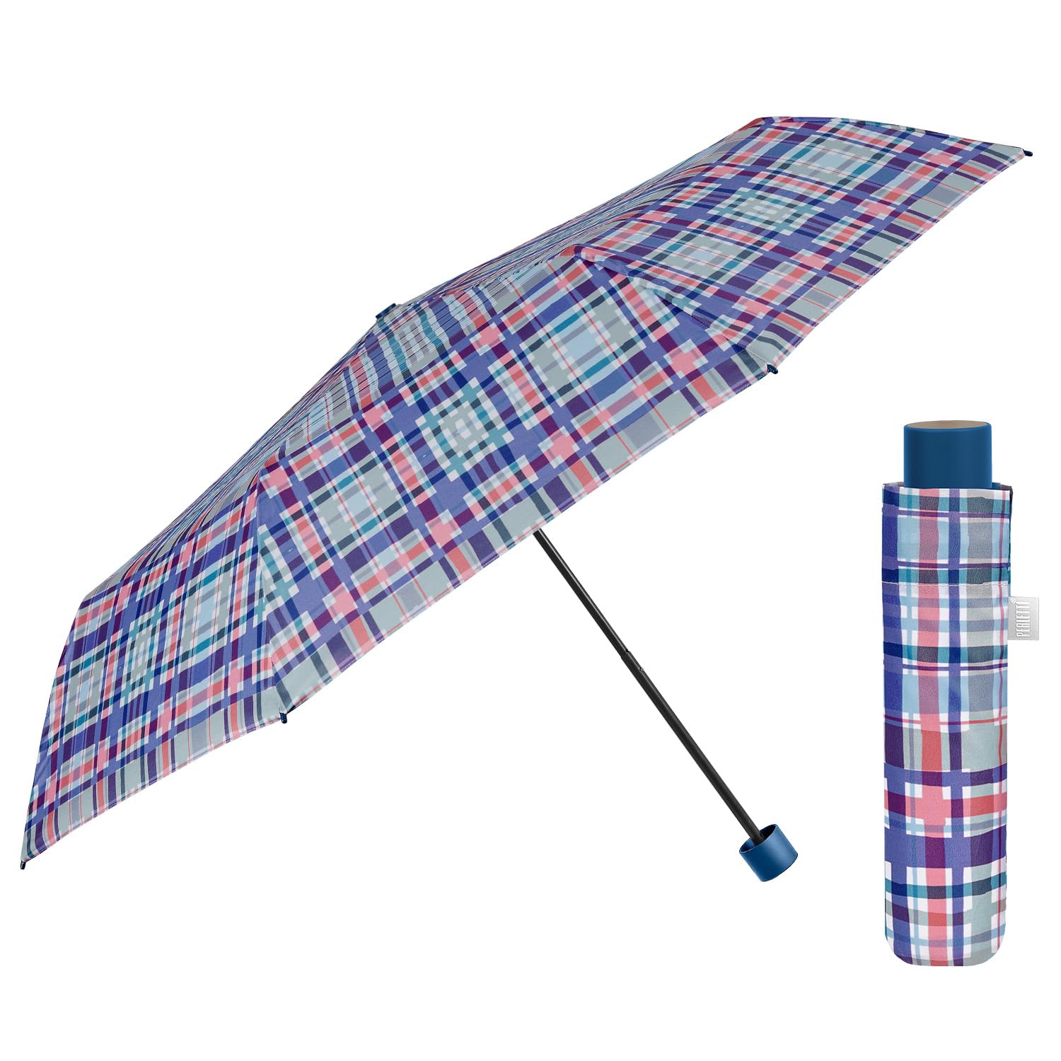 Ombrello Pieghevole Perletti - Antivento, Compatto E Leggero Per Borsa E Viaggio - Foto 3